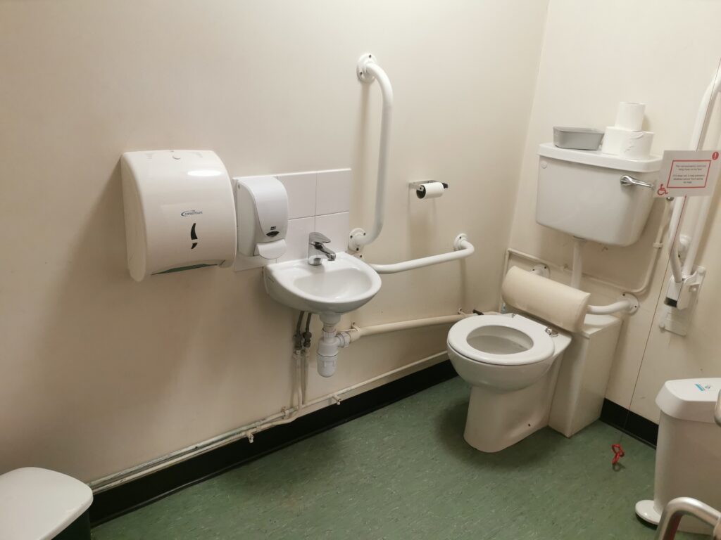 Main accessible toilet