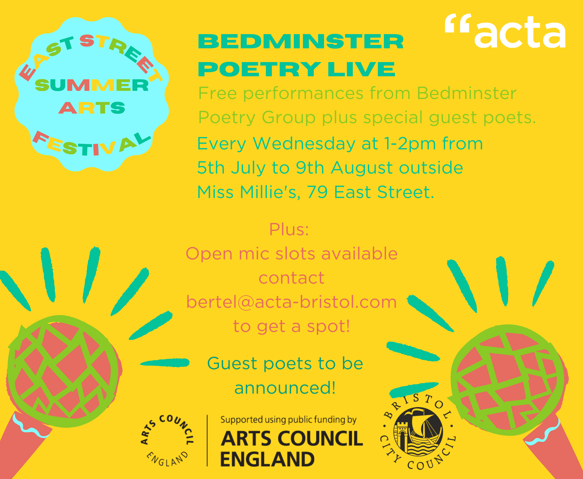 Bedminster Poetry Live